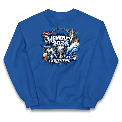 Wealdstone FA Trophy Final Wembley 2026 | Buy FA Trophy Wear Kids Jumper 