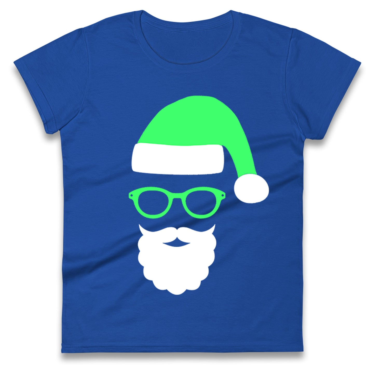 Ireland Santa Christmas Ladies T Shirt