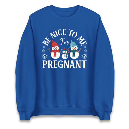 Pregnant At Christmas Jumper