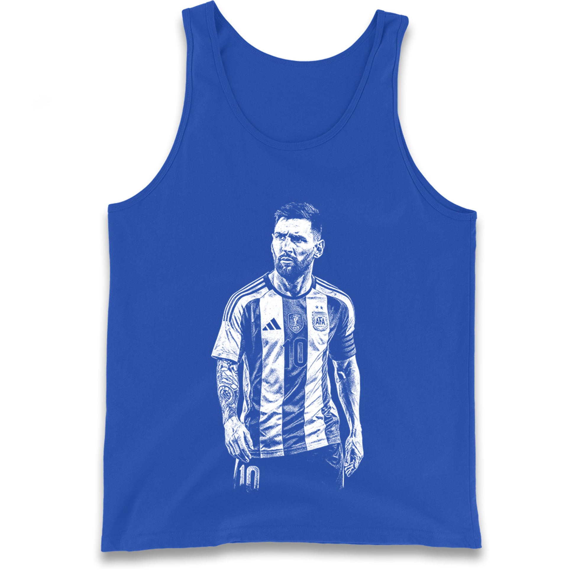 Lionel Messi Argentina Tank Top