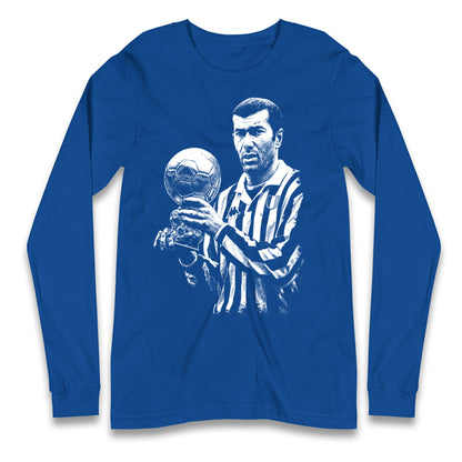 Zinedine Zidane Juventus Longsleeve T Shirt
