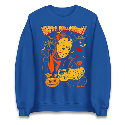 Jason Voorhees Happy Halloween Sweatshirt
