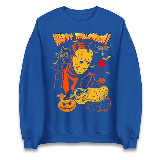 Jason Voorhees Happy Halloween Sweatshirt
