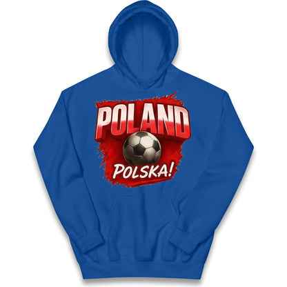 Poland Retro World CupKids Hoodie