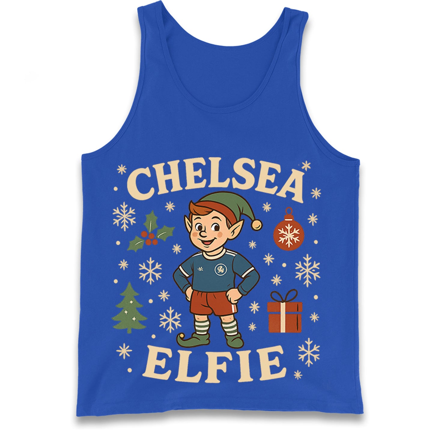 Chelsea FC Christmas Tank Top
