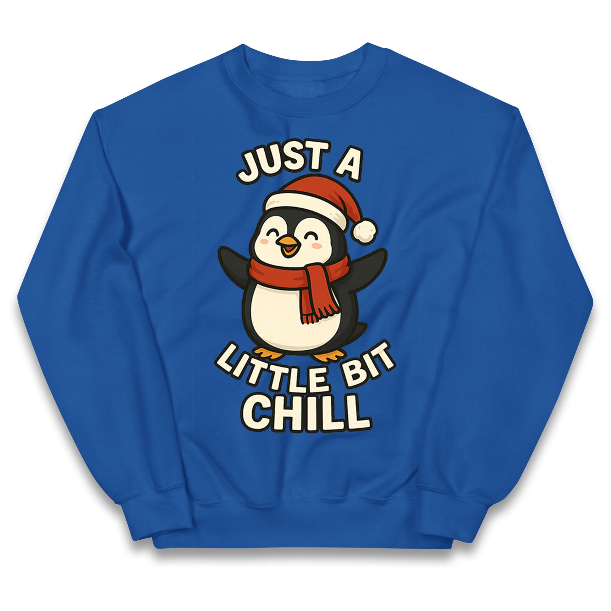 Penguin Christmas Kids Jumper