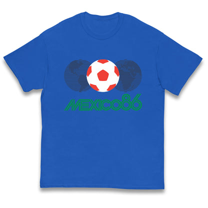 Mexico 86 logo Kids T Shirt