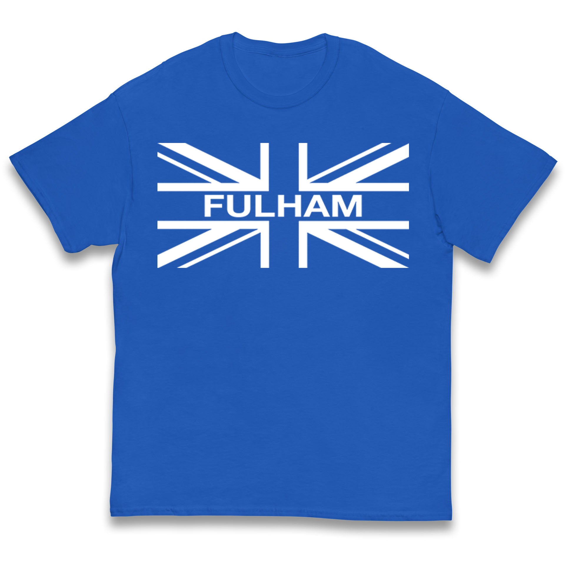 Fulham Football Flag Kids T Shirt