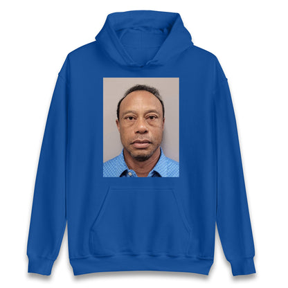 Tiger Woods Mugshot Hoodie