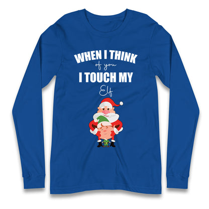 Santa Elf Christmas Longsleeve T Shirt