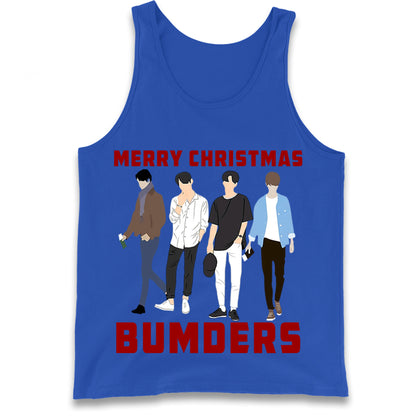 Merry Christmas Bumders The Inbetweeners Tank Top