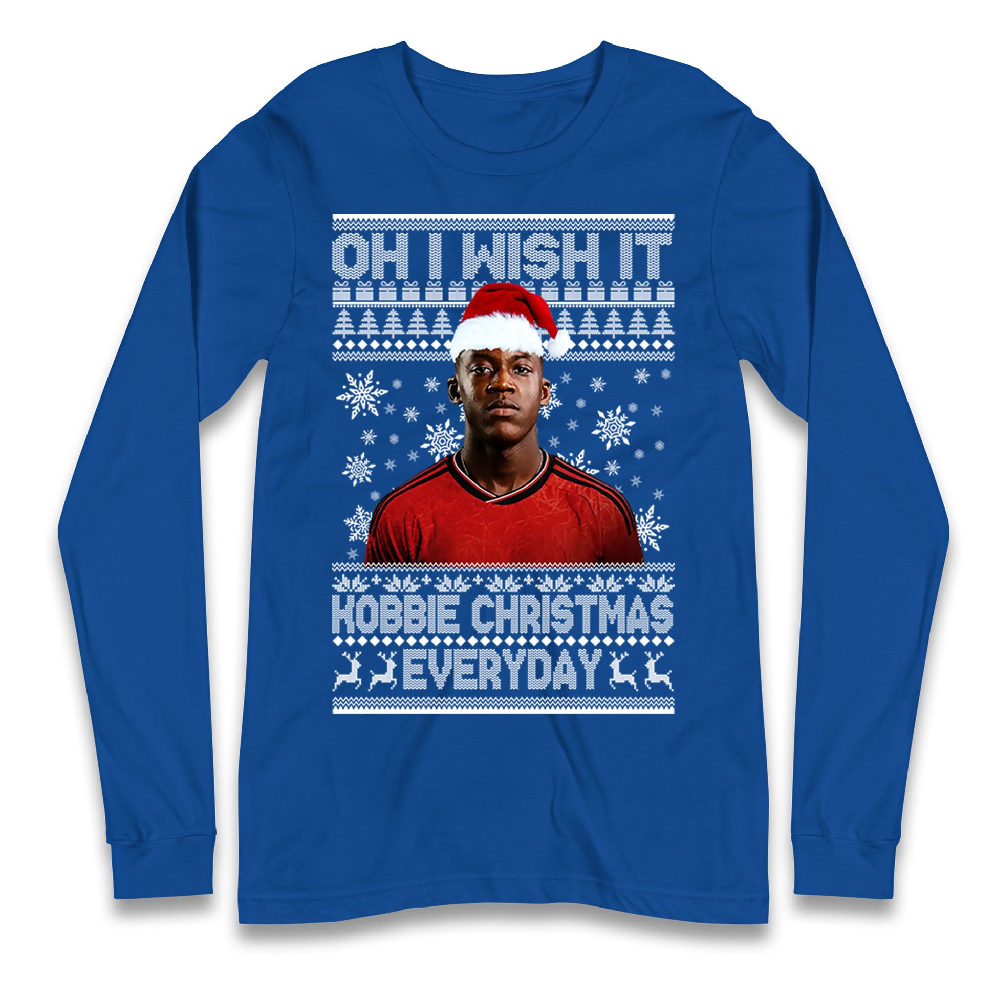 Kobbie Mainoo Christmas Longsleeve T Shirt