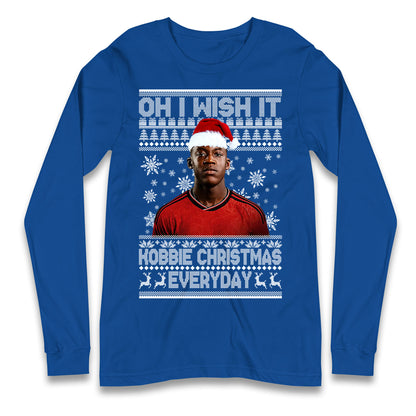 Kobbie Mainoo Christmas Longsleeve T Shirt