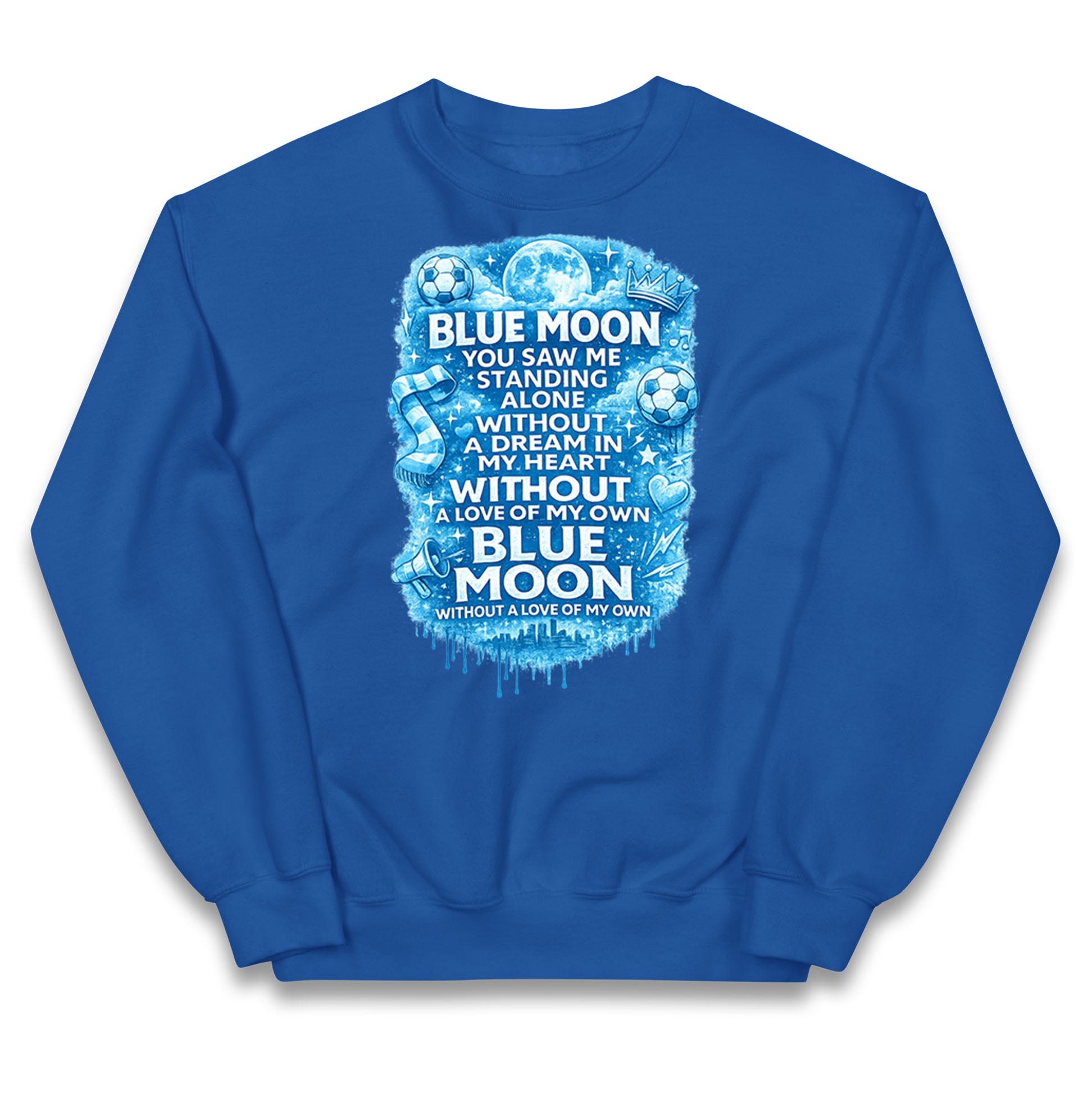 Manchester City Blue Moon Kids Jumper