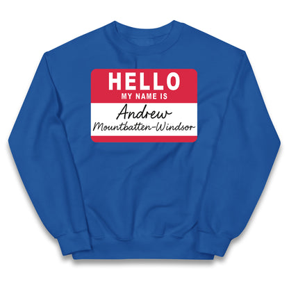 Andrew Mountbatten Windsor Kids Jumper