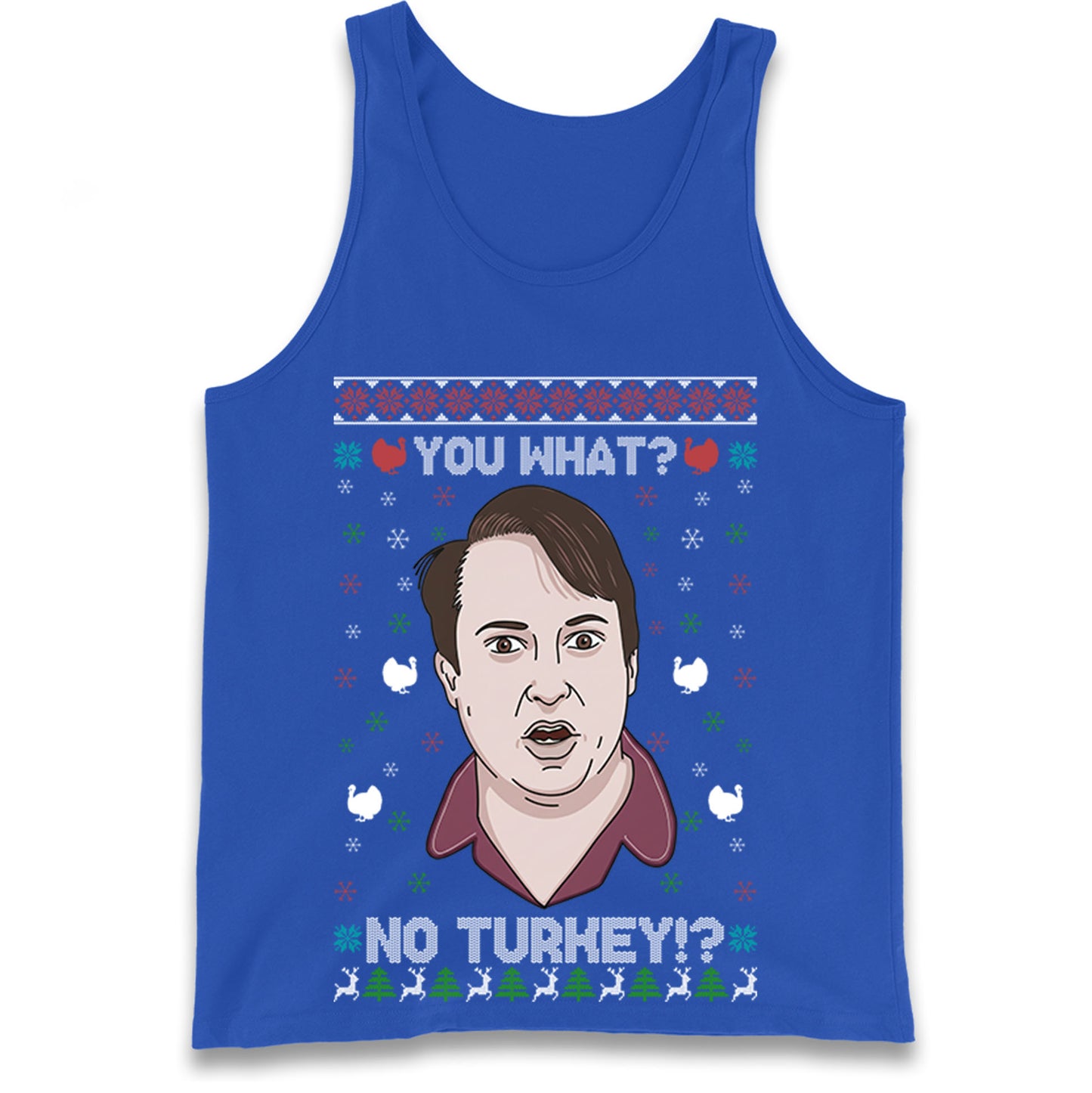 Peep Show Christmas Tank Top