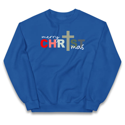 Christ Christmas Kids Jumper