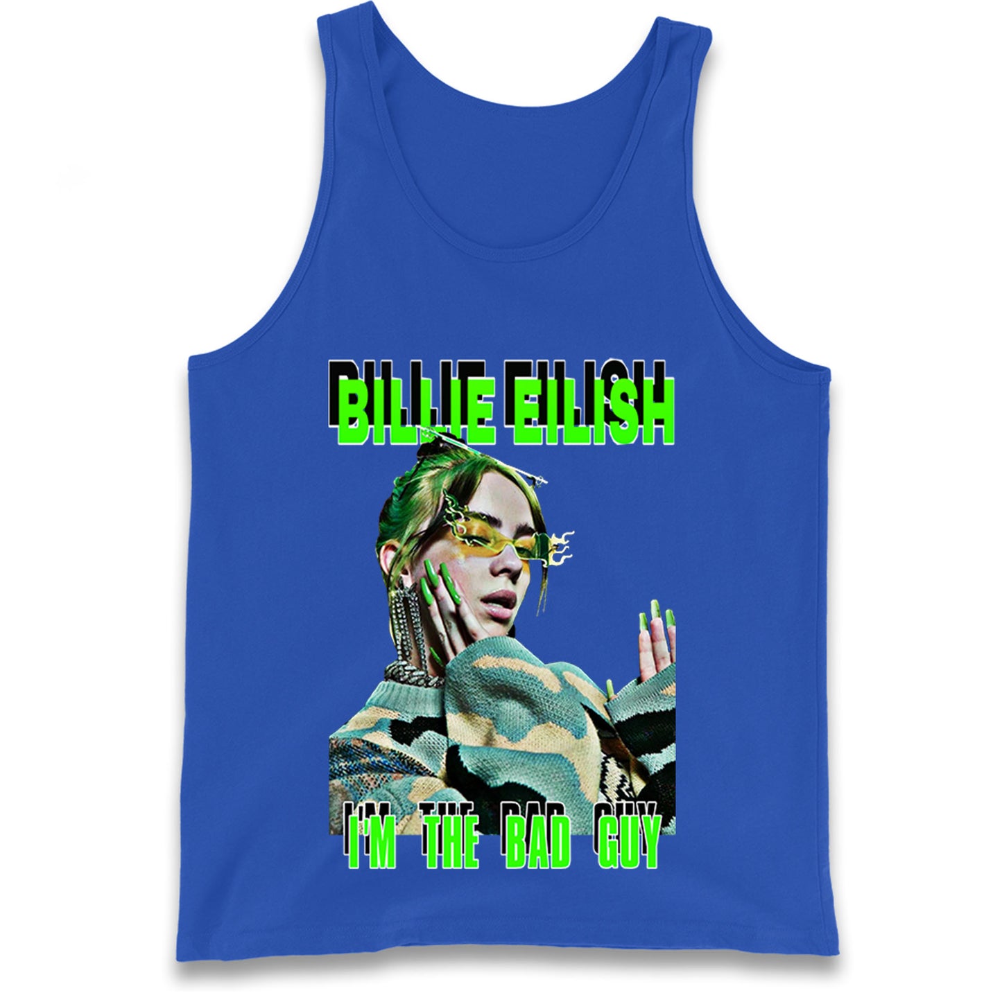 Billie Eilish Singer Tank Top