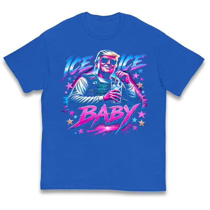 Donald Trump Ice Ice Baby Kids T Shirt