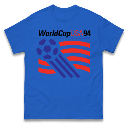 World Cup USA 94 Soccer Ball with Flag Shirt 