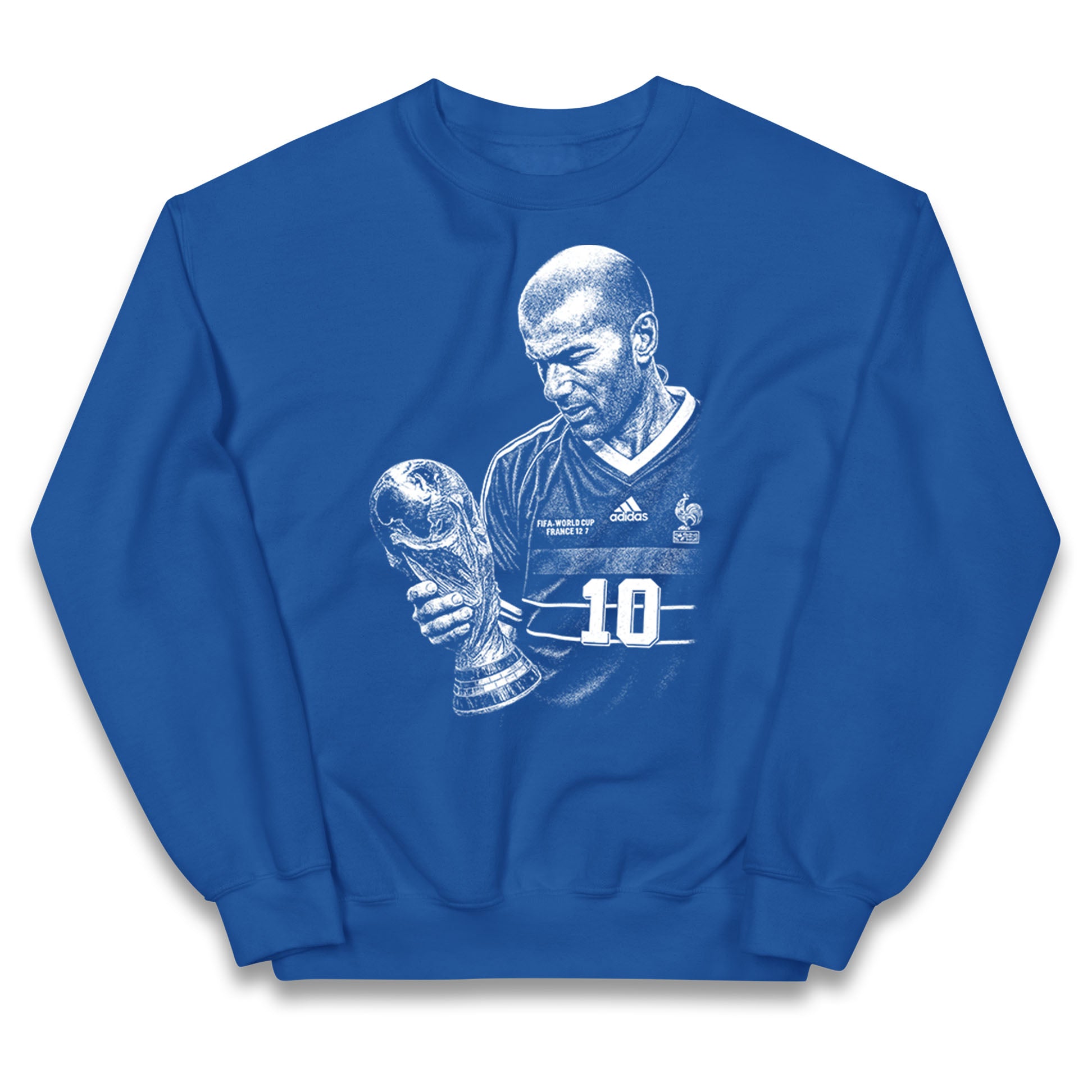 Zidane France Footballer Kids Jumper