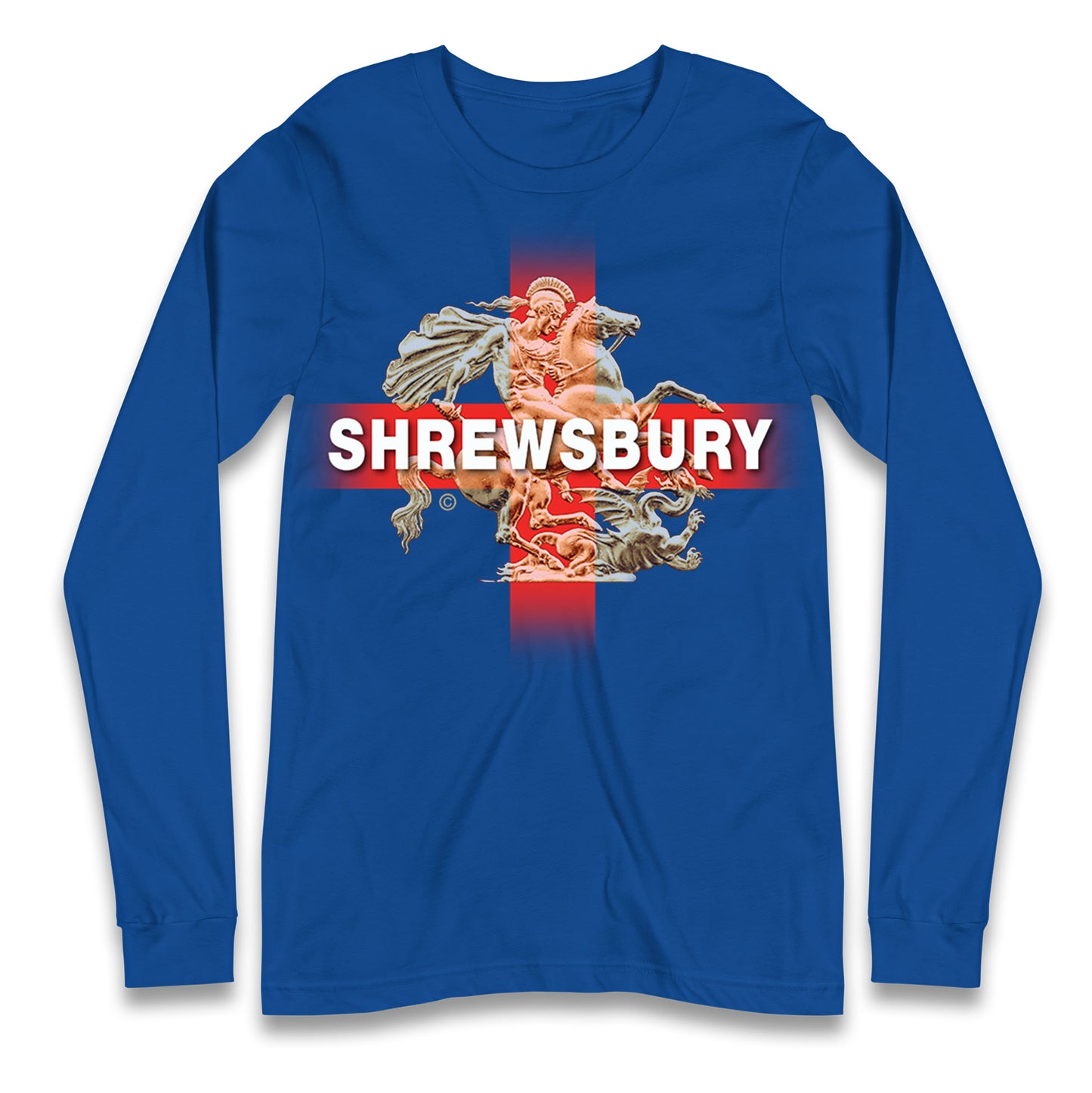 Shrewsbury St George & The Dragon Long Sleeve T Shirt