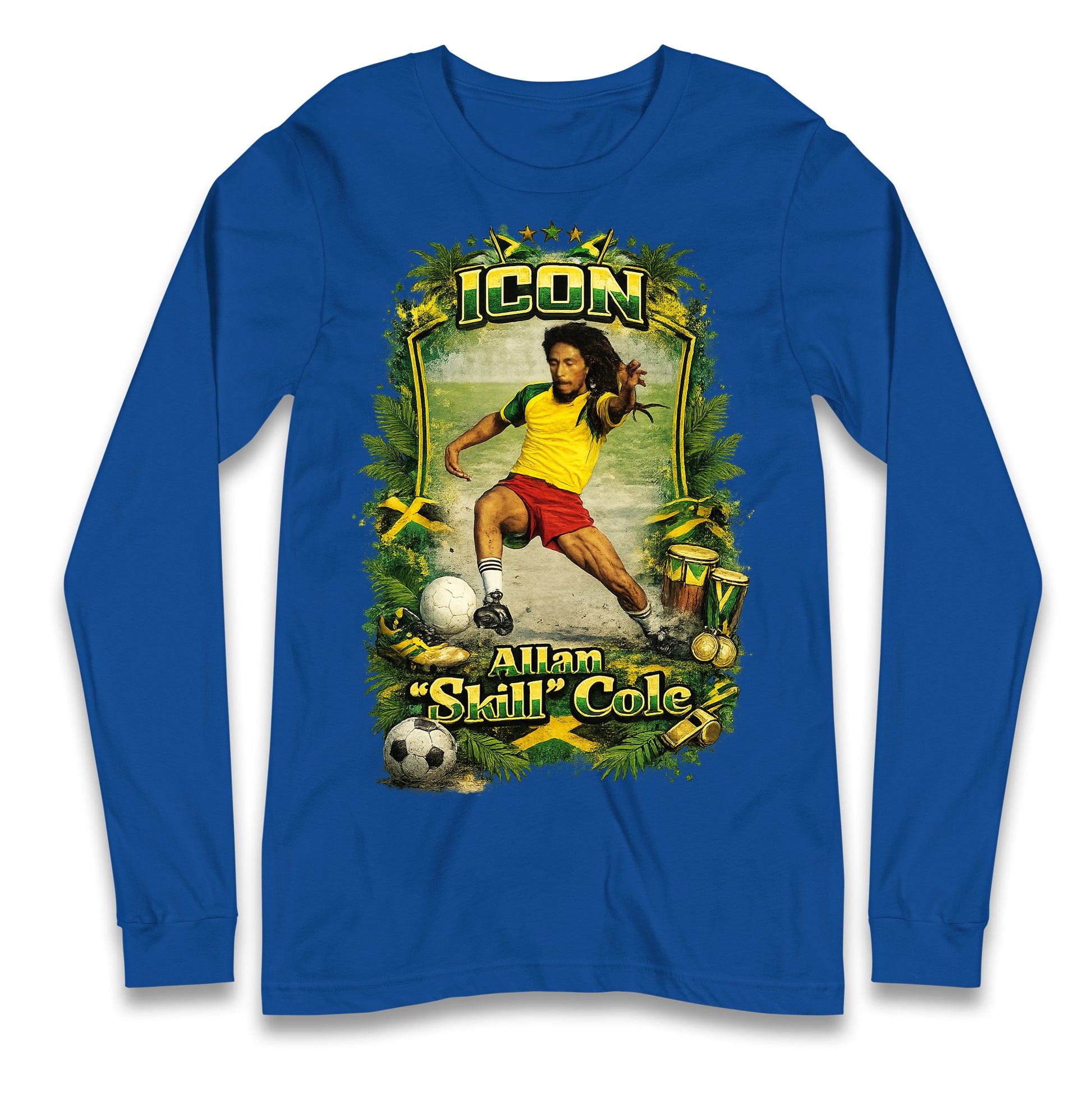 Jamaica Football Longsleeve T Shirt