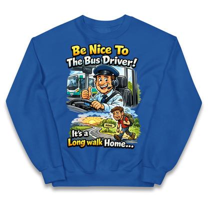 Bus Driver Kids Jumper