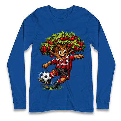 Retro Bournemouth Long Sleeve Shirt