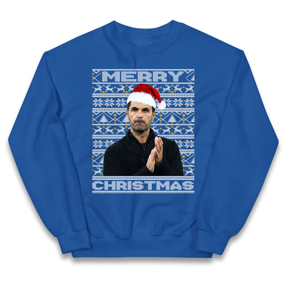 mikel arteta christmas jumper