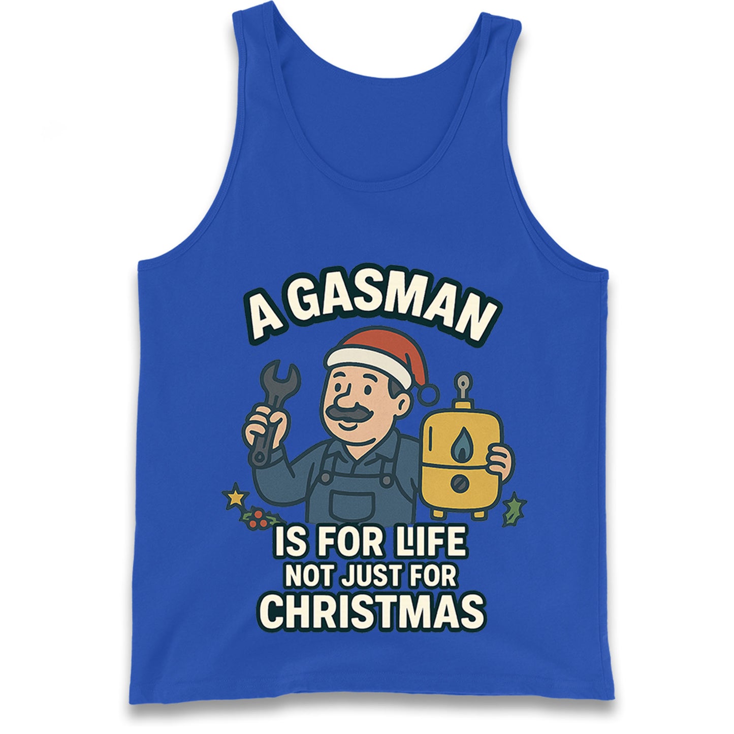 Gasman Christmas Tank Top