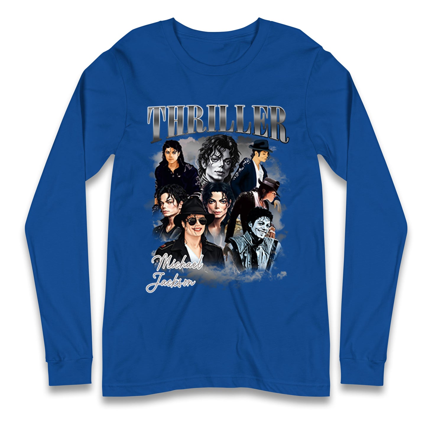 Michael Jackson Thriller Bootleg Long Sleeve T Shirt