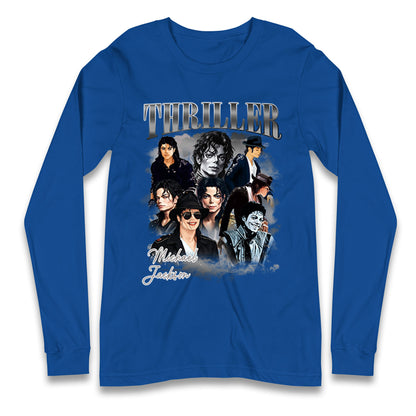 Michael Jackson Thriller Bootleg Long Sleeve T Shirt