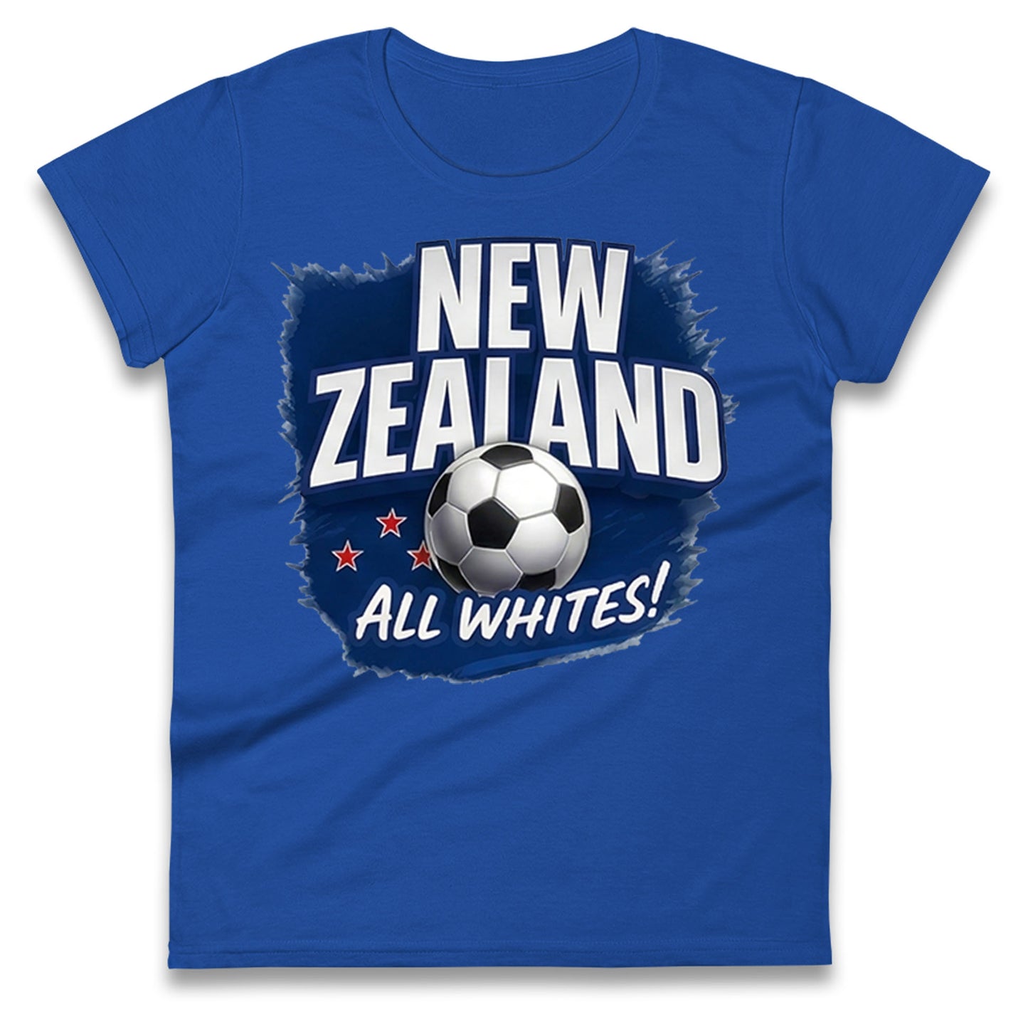 New Zealand Retro World Cup Ladies T Shirt