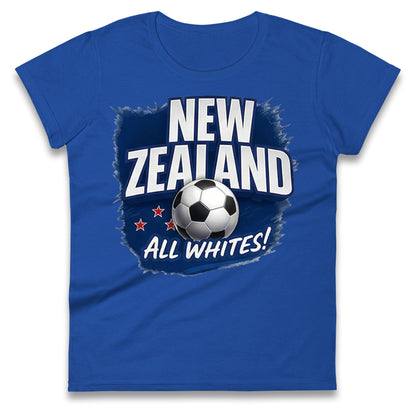 New Zealand Retro World Cup Ladies T Shirt