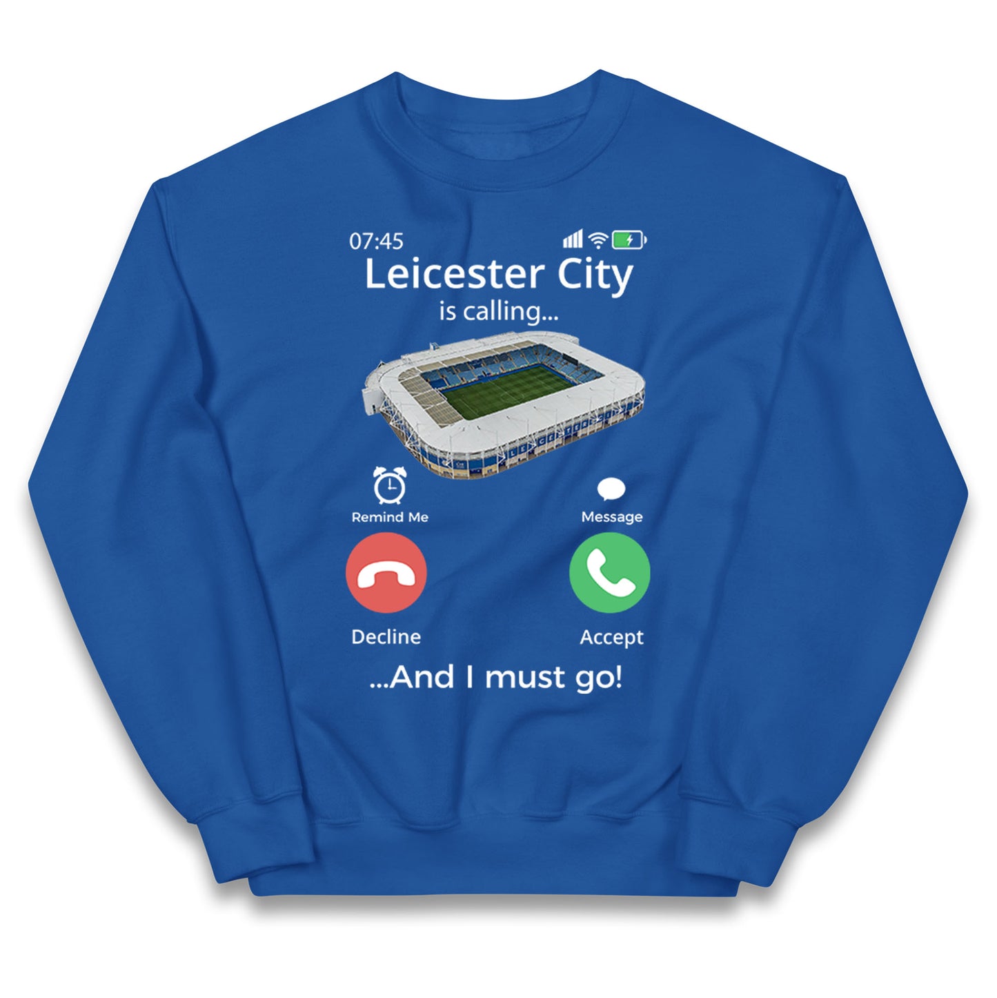 leicester city fc jumper