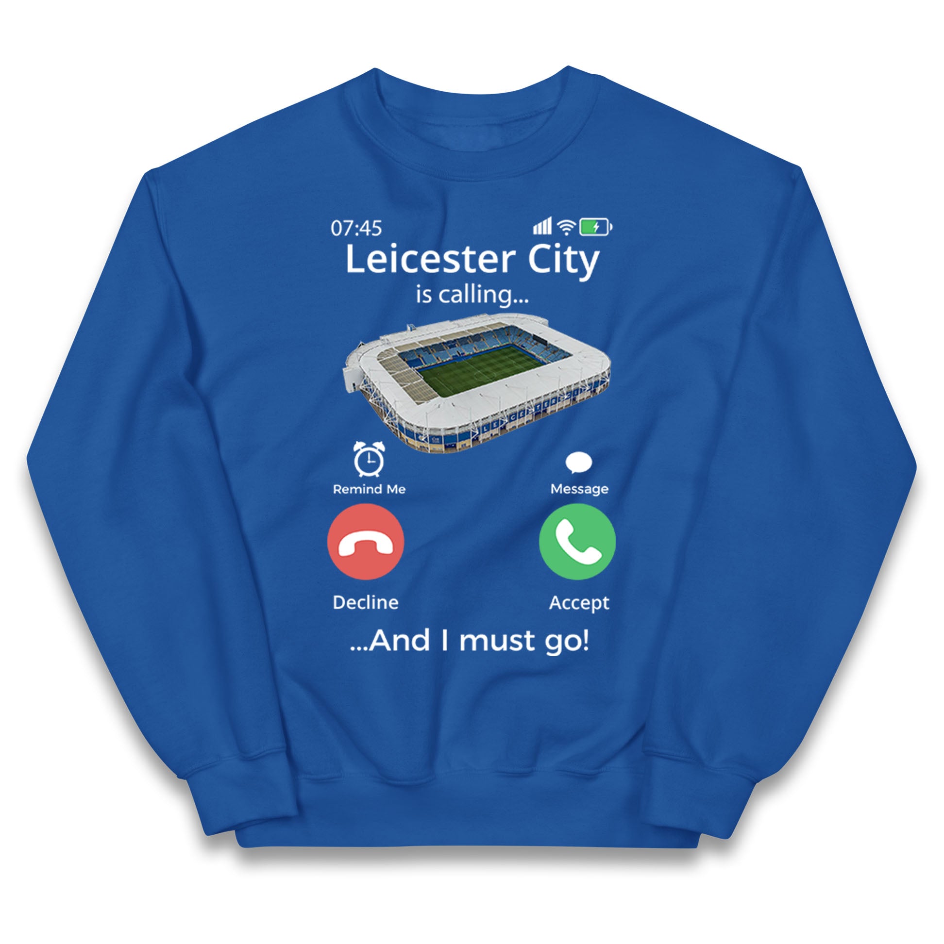 leicester city fc jumper