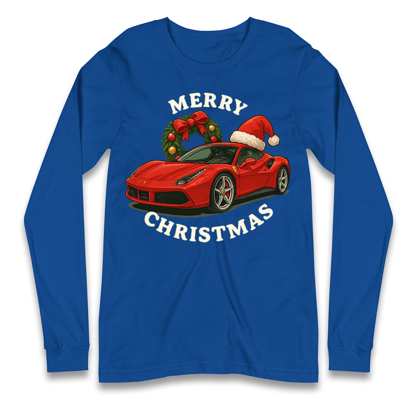 Ferrari Christmas Longsleeve T Shirt
