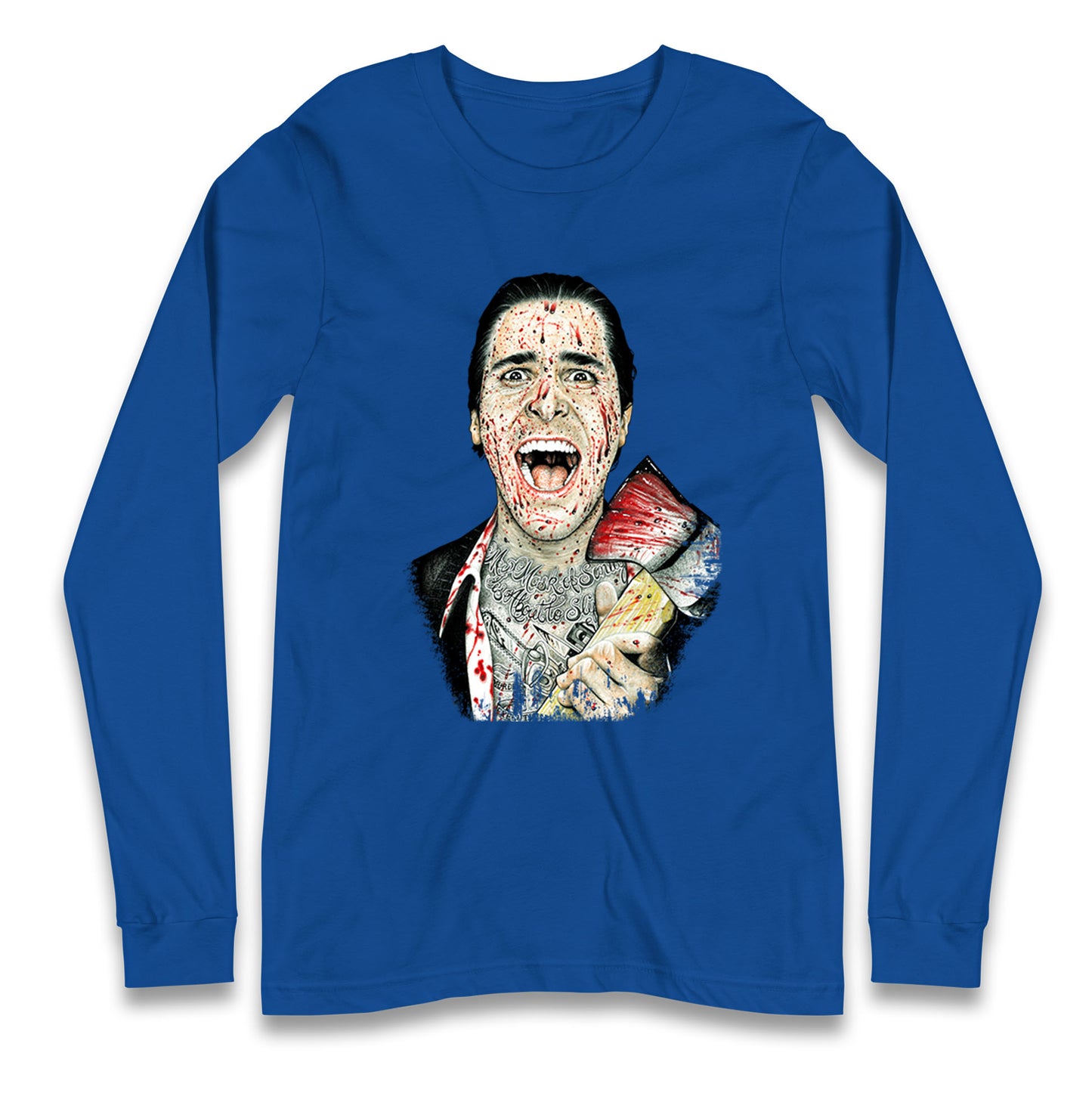 American Psycho Halloween Long Sleeve T Shirt