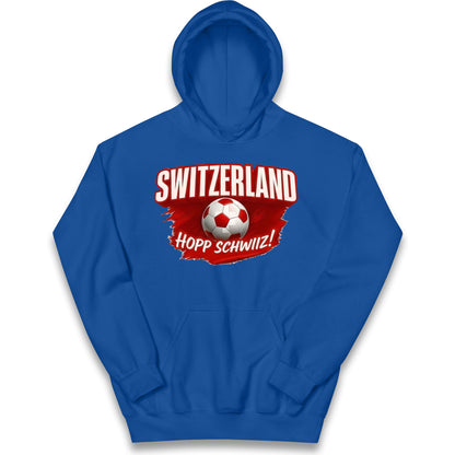 Hopp Schwiiz Kids Hoodie