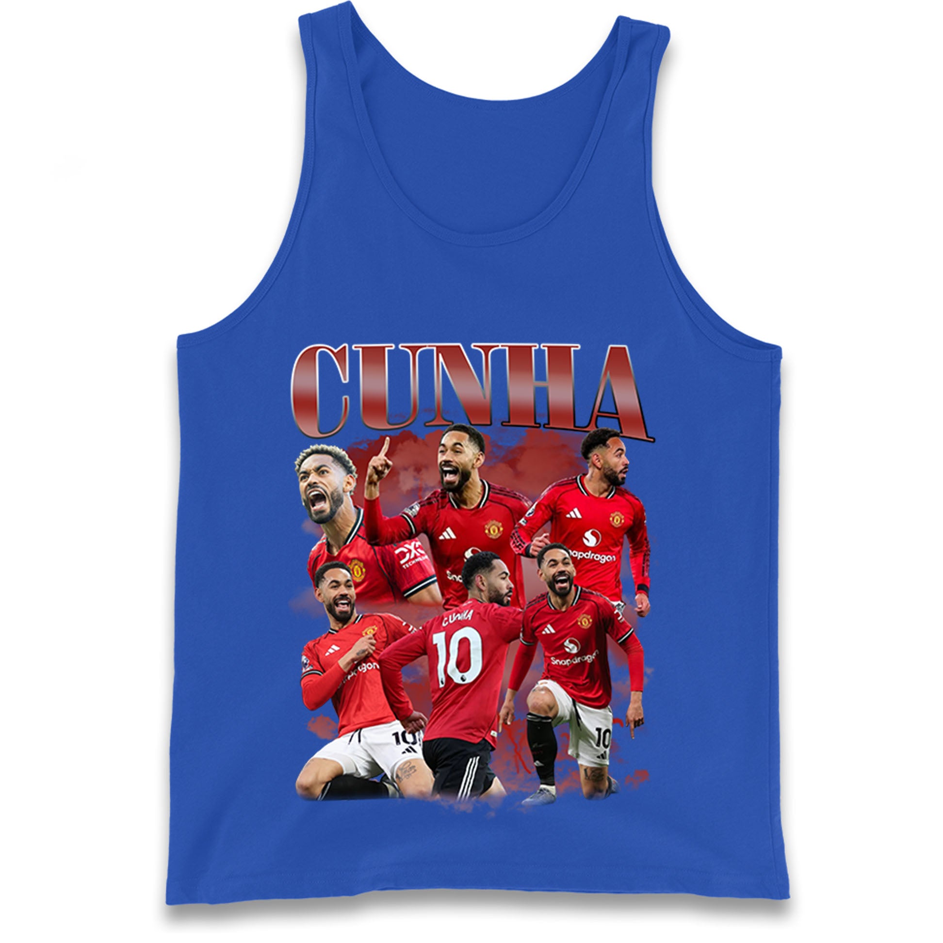 Matheus Cunha Manchester United Tank Top