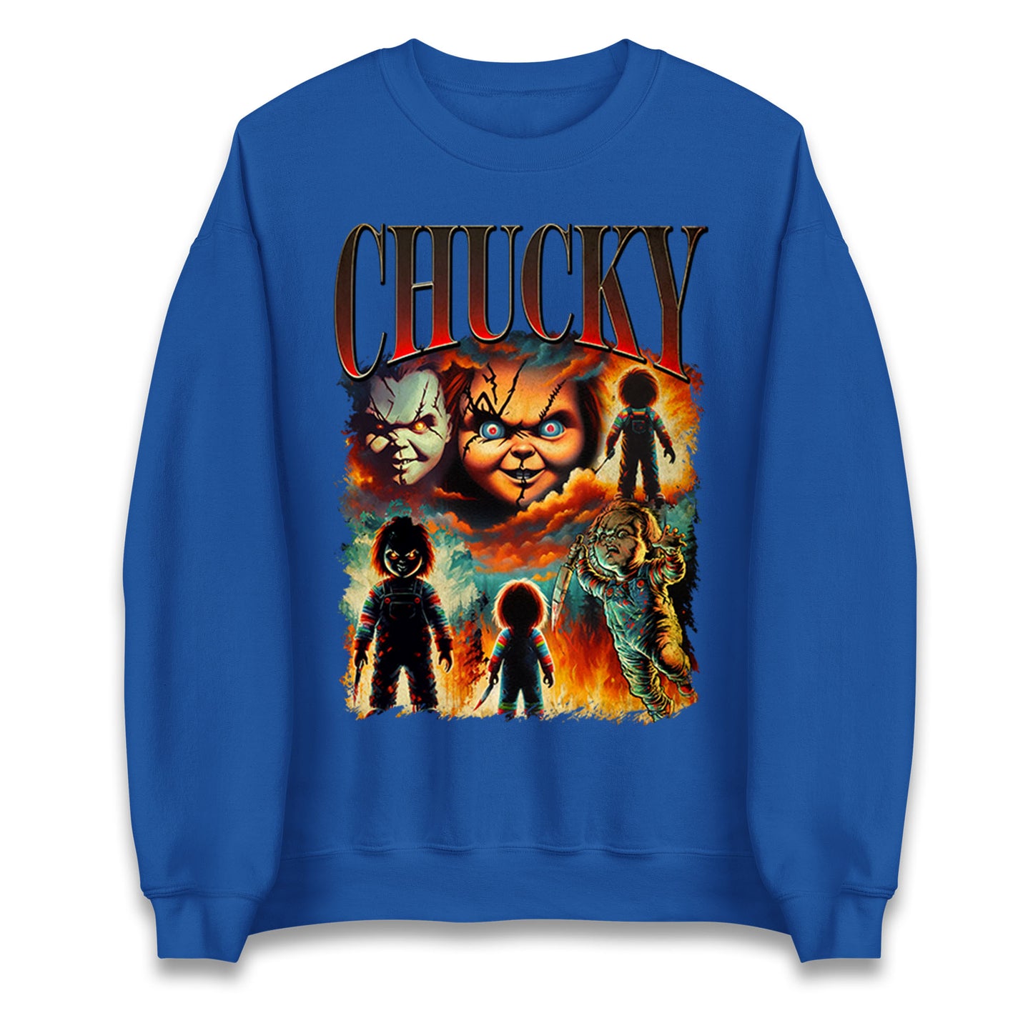 Chucky Doll Halloween Bootleg Unisex Sweatshirt