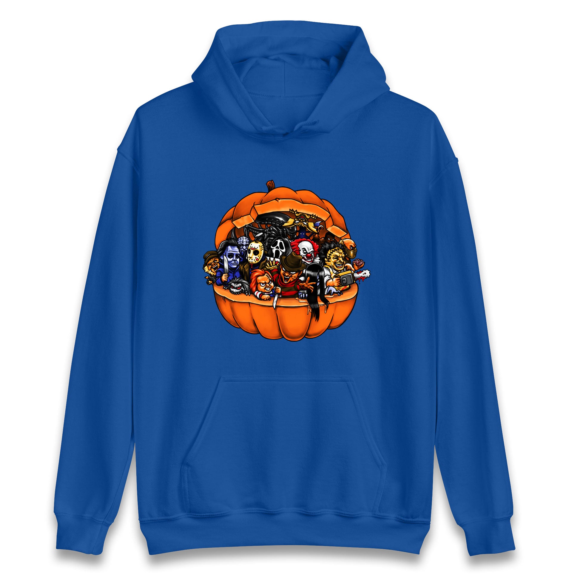 Super Villains Horror Friends Halloween Hoodie
