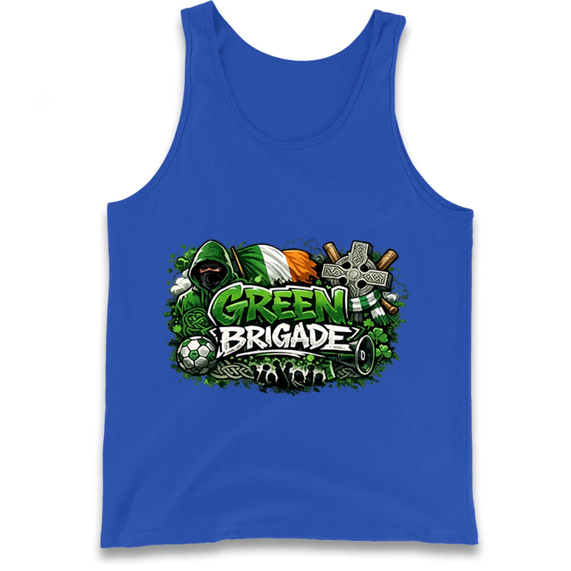 Celtic Green Brigade Football Tank Top