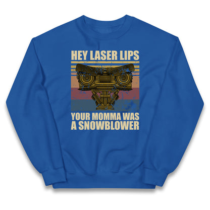 Hey Laser Lips Kids Jumper