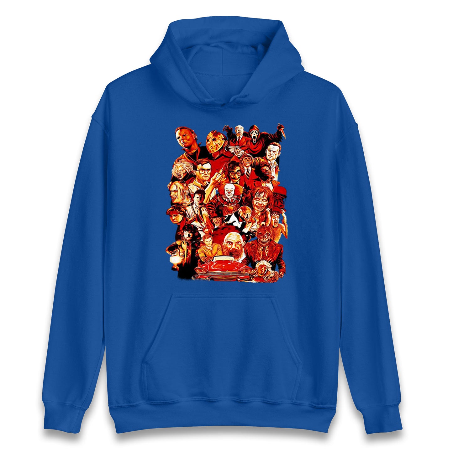 Horror Characters Halloween Unisex Hoodie