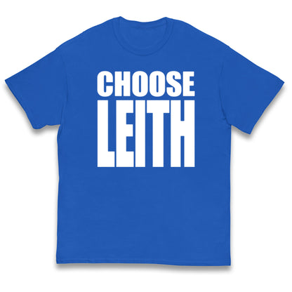 Hibs FC Choose Leith Football Kids T Shirt 