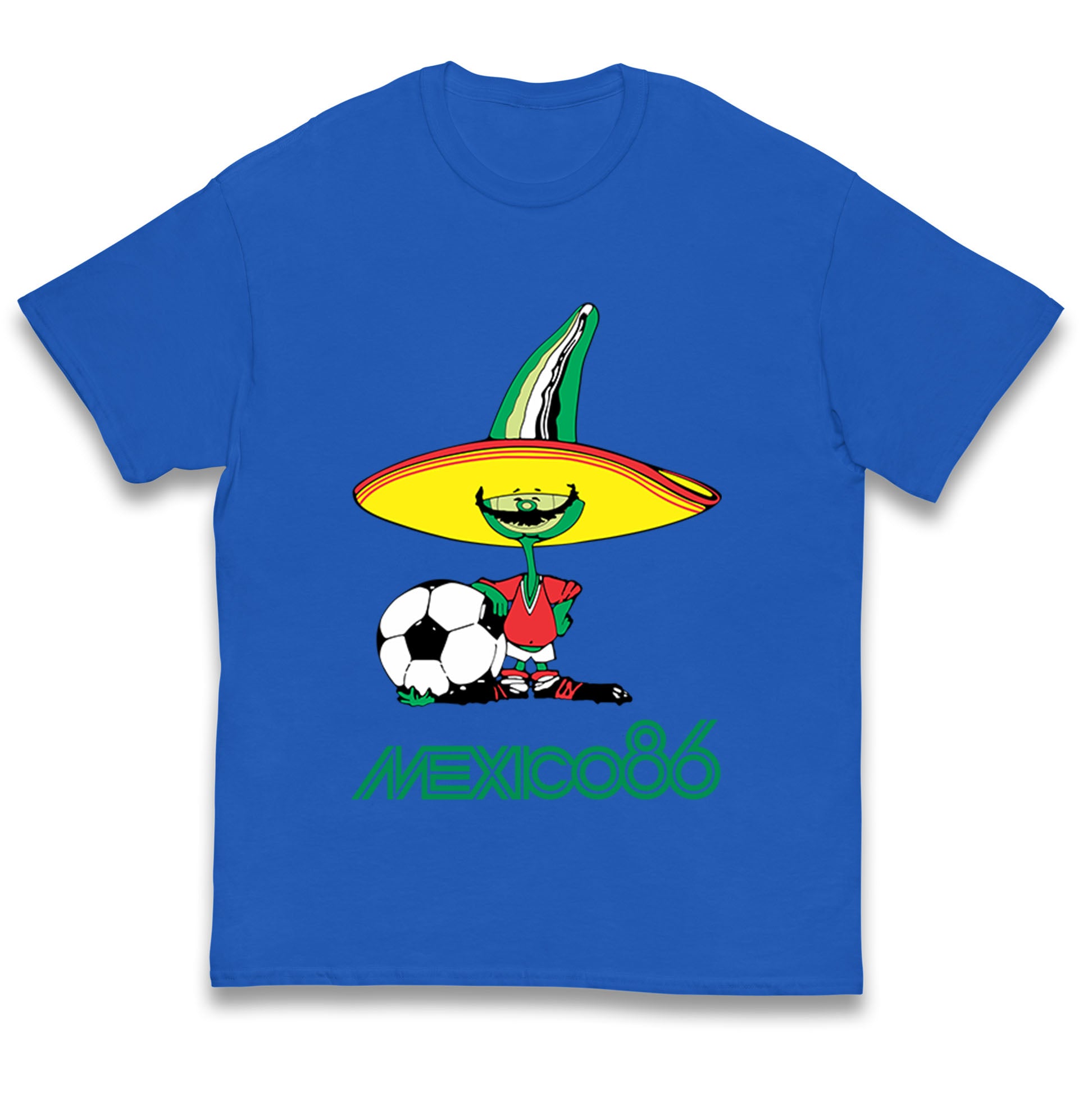 Mexico 86 Mascot Kids T Shirt