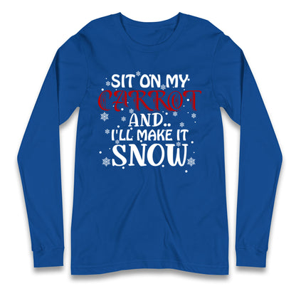Rude Christmas Longsleeve T Shirt