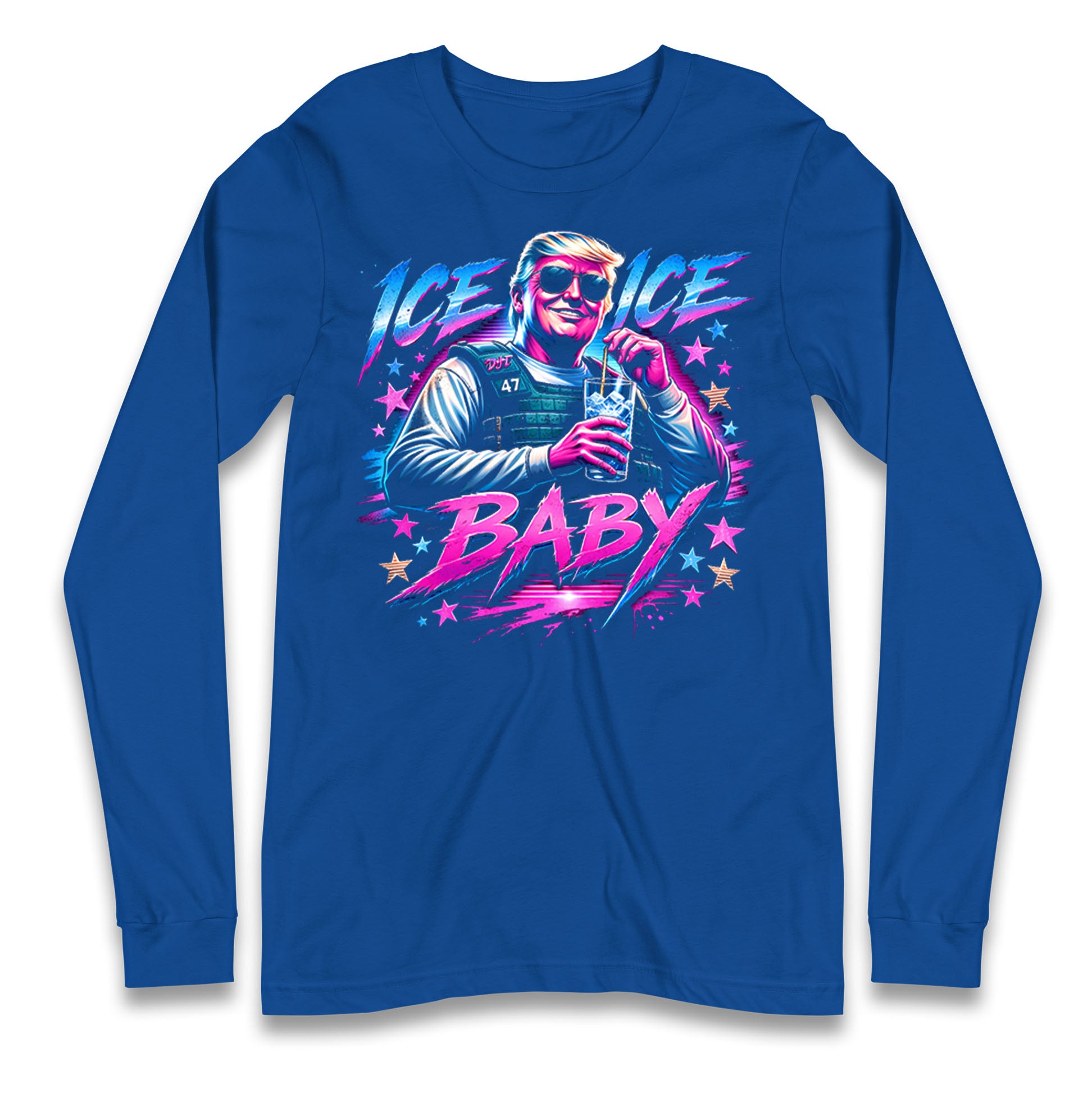 Donald Trump Ice Ice Baby Longsleeve T Shirt